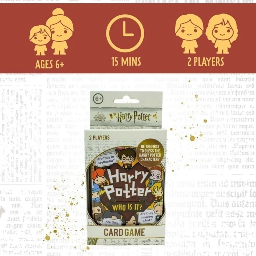 Harry Potter Who is It Guessing Game